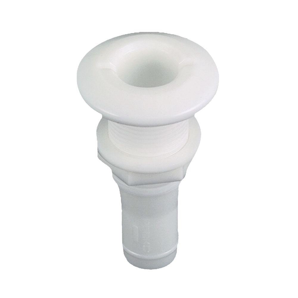 Perko 3/4" Thru-Hull Fitting f/ Hose Plastic MADE IN THE USA [0328DP5] - Bulluna.com