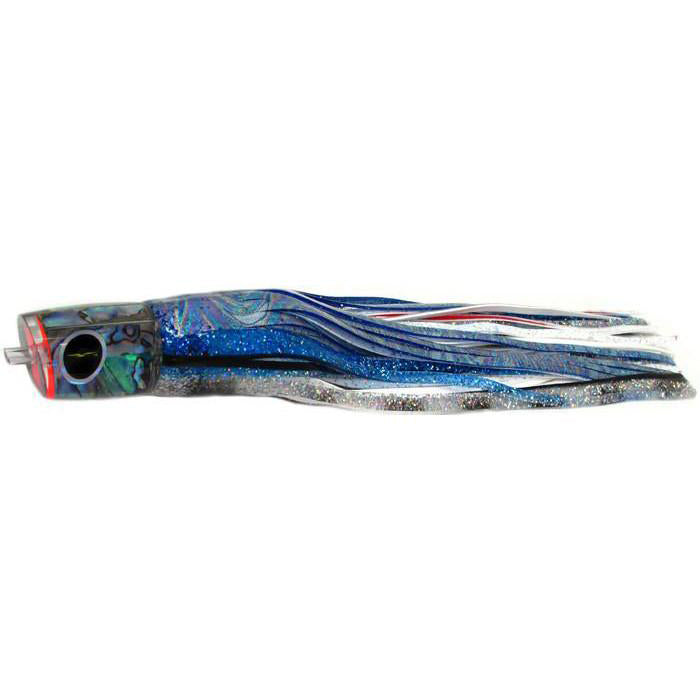 Black Bart Warrior Medium Heavy Tackle Lure - Blue/White - Bulluna.com