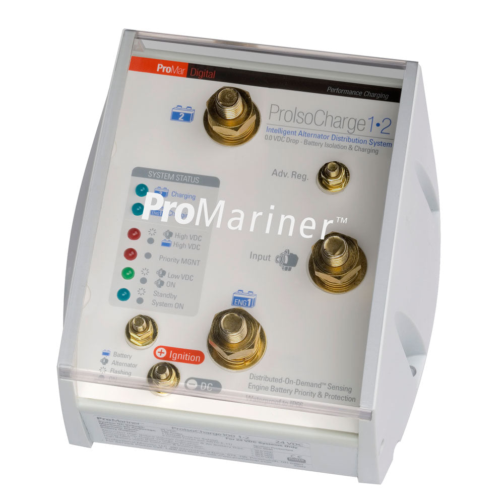 ProMariner ProIsoCharge Battery Isolator 180Amp 1-Alt 2-Bat - 12V [23122] - Bulluna.com