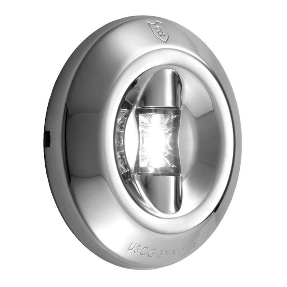 Attwood LED 3-Mile Transom Light - Round [6556-7] - Bulluna.com