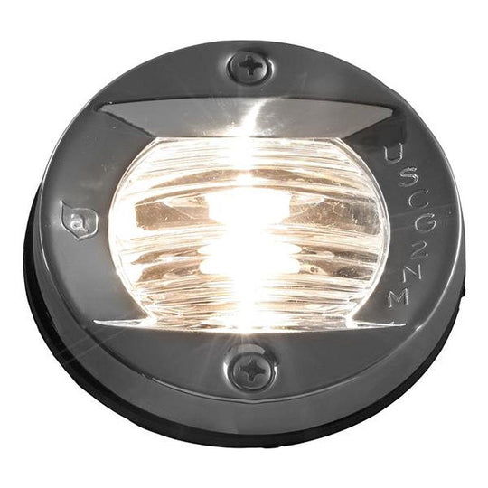 Attwood Vertical, Flush Mount Transom Light - Round [6356D7] - Bulluna.com