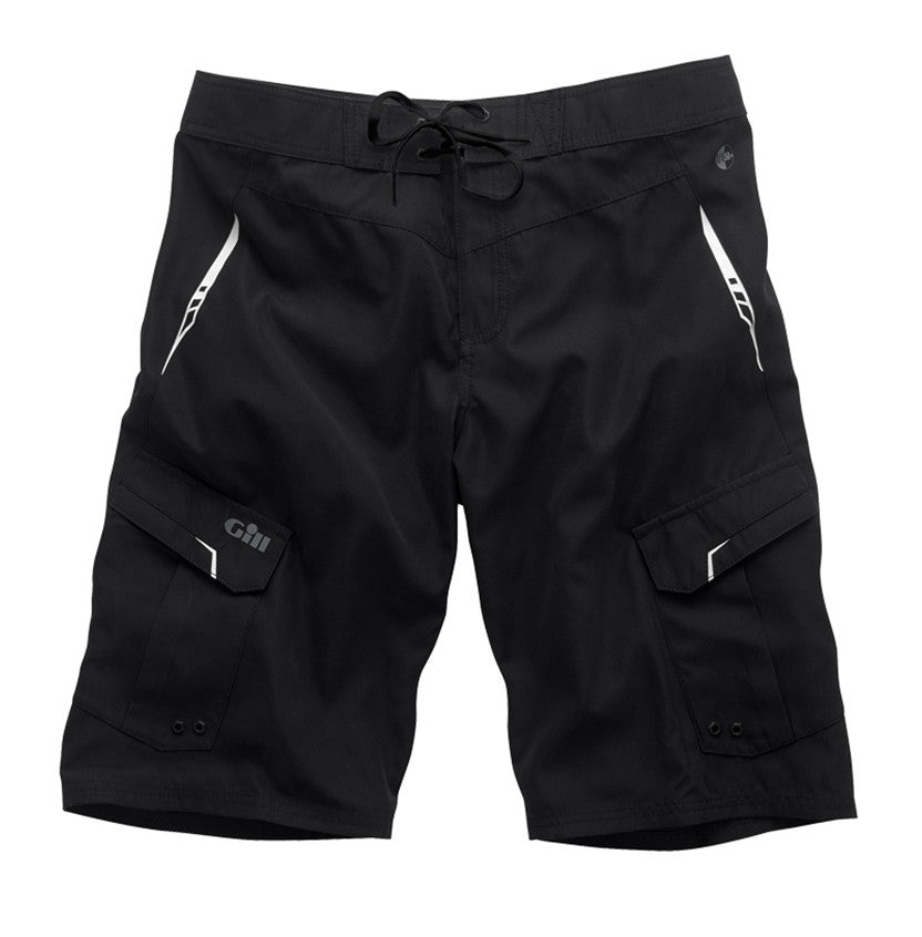 Gill Black Boardshort - Bulluna.com