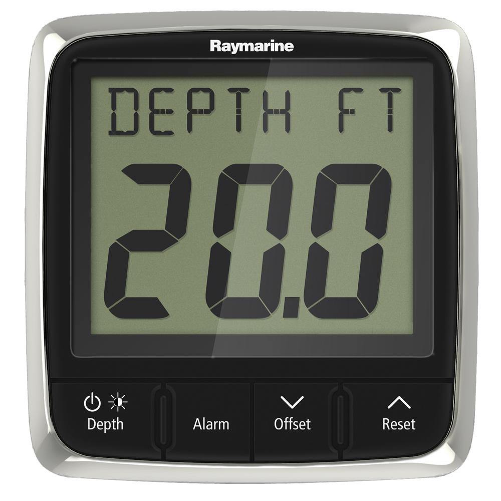 Raymarine i50 Depth Display System w/Thru-Hull Transducer [E70148] - Bulluna.com