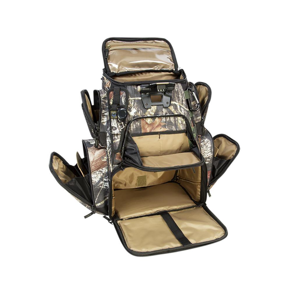 Wild River NOMAD Mossy Oak Tackle Tek Lighted Backpack w/o Trays [WCN604] - Bulluna.com