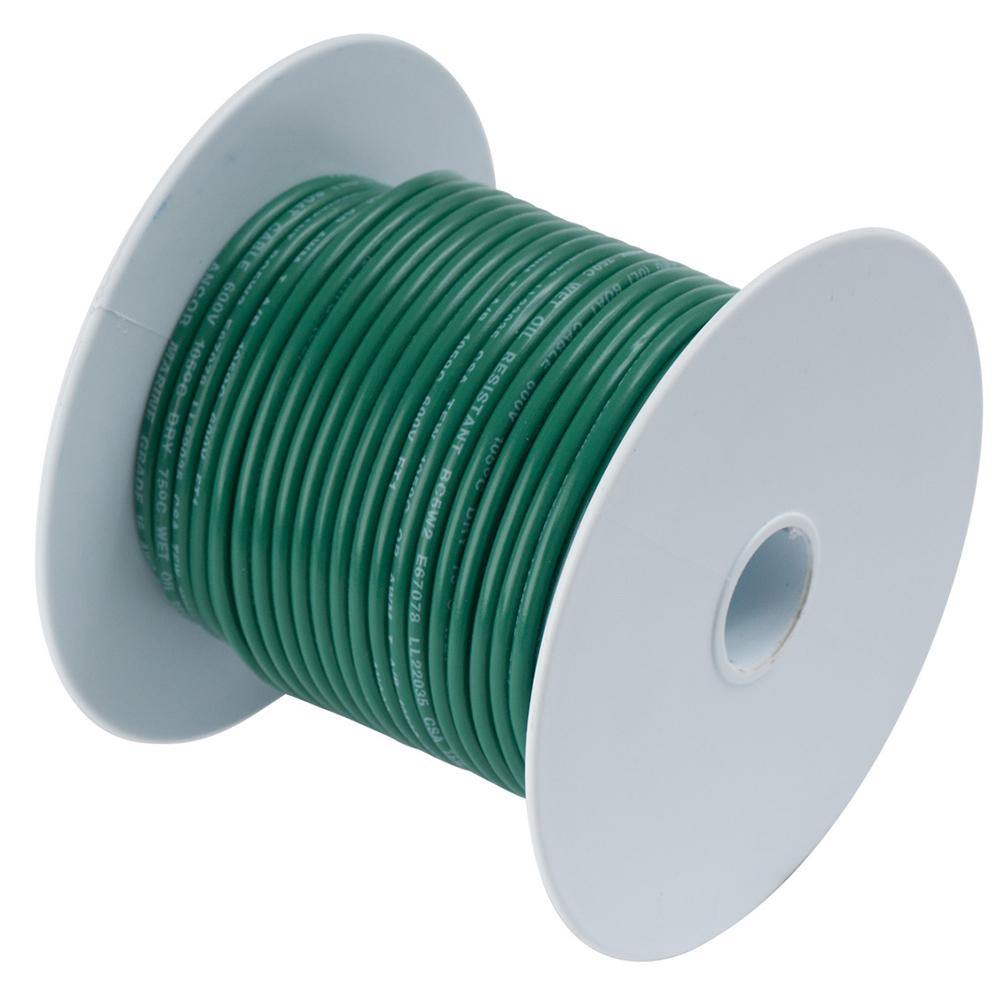 Ancor Green 8 AWG Battery Cable - 100' [111310] - Bulluna.com