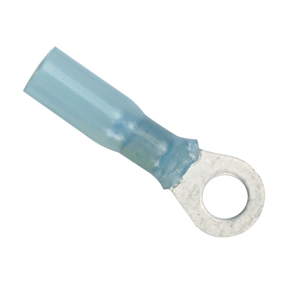 Ancor 16-14 Gauge - 1/4" Heat Shrink Ring Terminal - 100-Pack [311499] - Bulluna.com