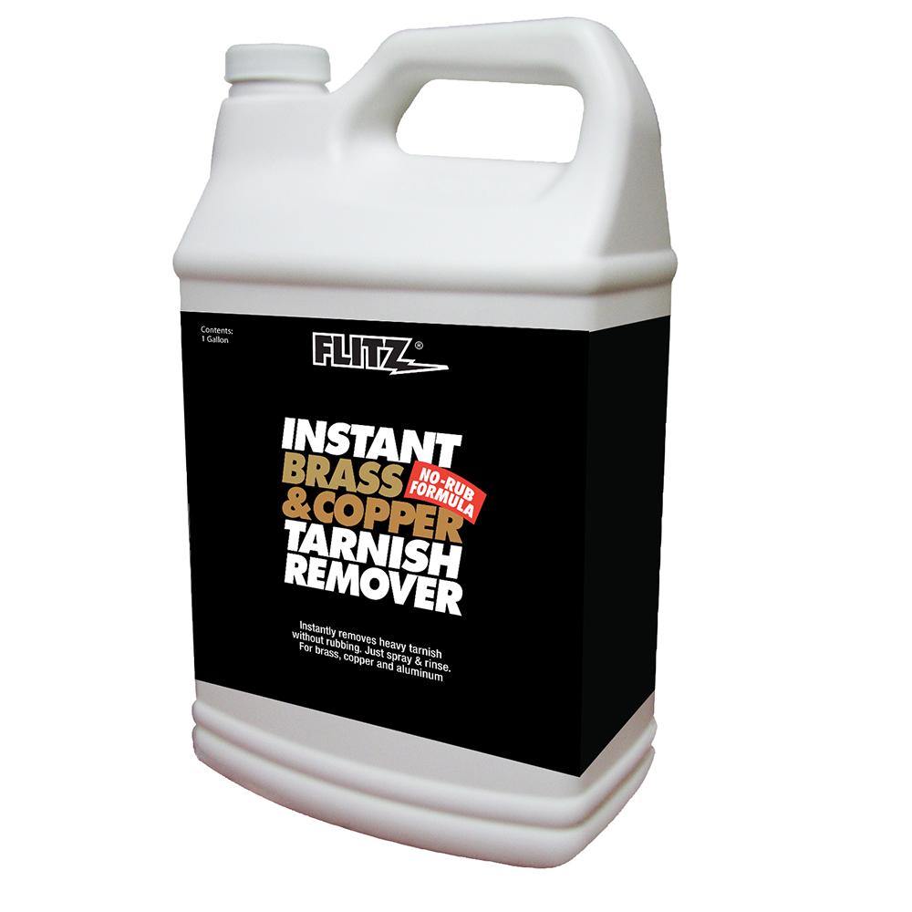 Flitz Instant Brass & Copper Tarnish Remover - 1 Gallon [BC 01810] - Bulluna.com