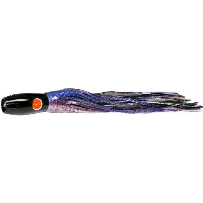 Black Bart Heavy Metal Super Pro Jet Lure - Purple Blue Dot/Black Dot - Bulluna.com