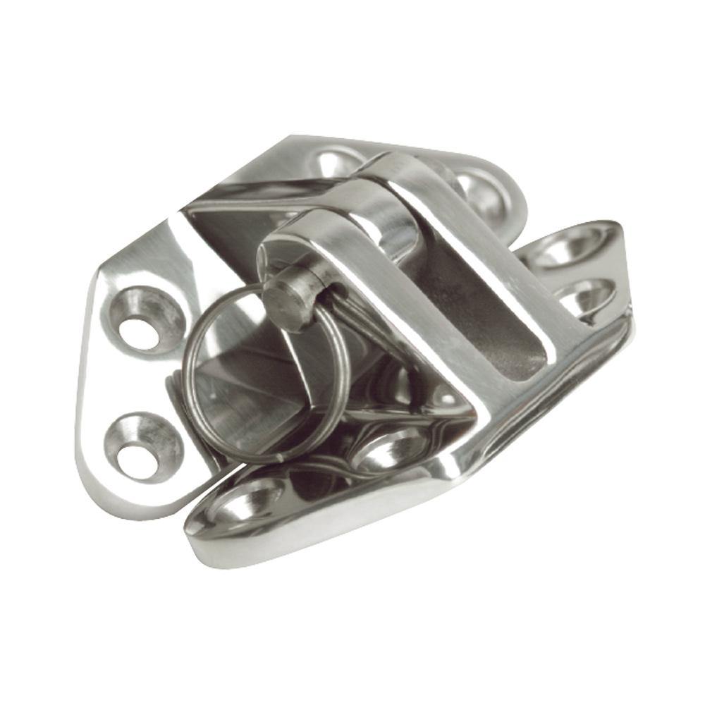 Whitecap Angled Base Hatch Hinge - 316 Stainless Steel - 3" x 2-1/2" [6211C] - Bulluna.com