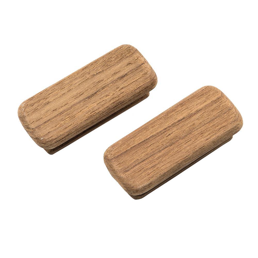 Whitecap Teak Rectangular Drawer Knob - 2-3/4"L - 2 Pack [60131-A] - Bulluna.com