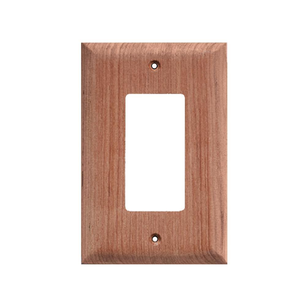 Whitecap Teak Ground Fault Outlet Cover/Receptacle Plate [60171] - Bulluna.com