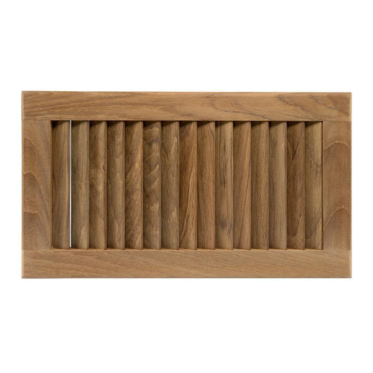 Whitecap Teak Louvered Insert - 16" x 9-1/8" x 3/4" [60710] - Bulluna.com