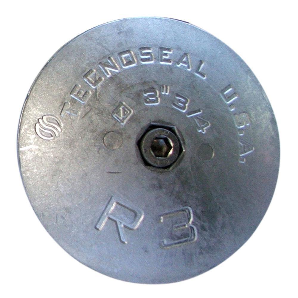 Tecnoseal R3 Rudder Anode - Zinc - 3-3/4" Diameter [R3] - Bulluna.com