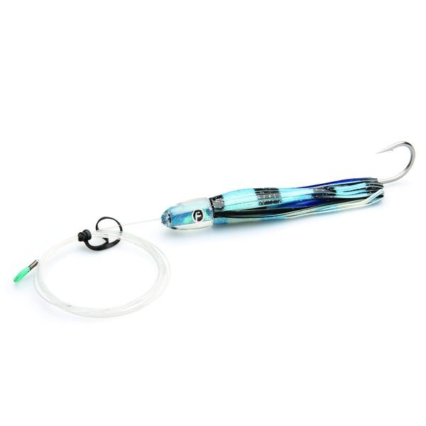 Fathom Offshore Double O' Small Pre-Rigged 8 Inch Trolling Lure - 7/0  Stainless Steel Single Hook