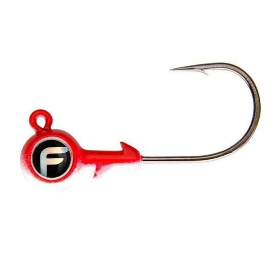 Fathom Bug Eye Jig Head 1/8 Ounces - 4 pack - Bulluna.com