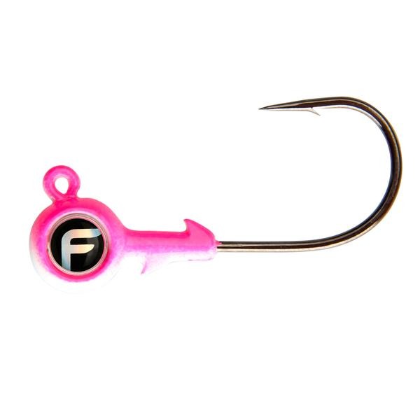 Fathom Bug Eye Jig Head 1/8 Ounces - 4 pack - Bulluna.com