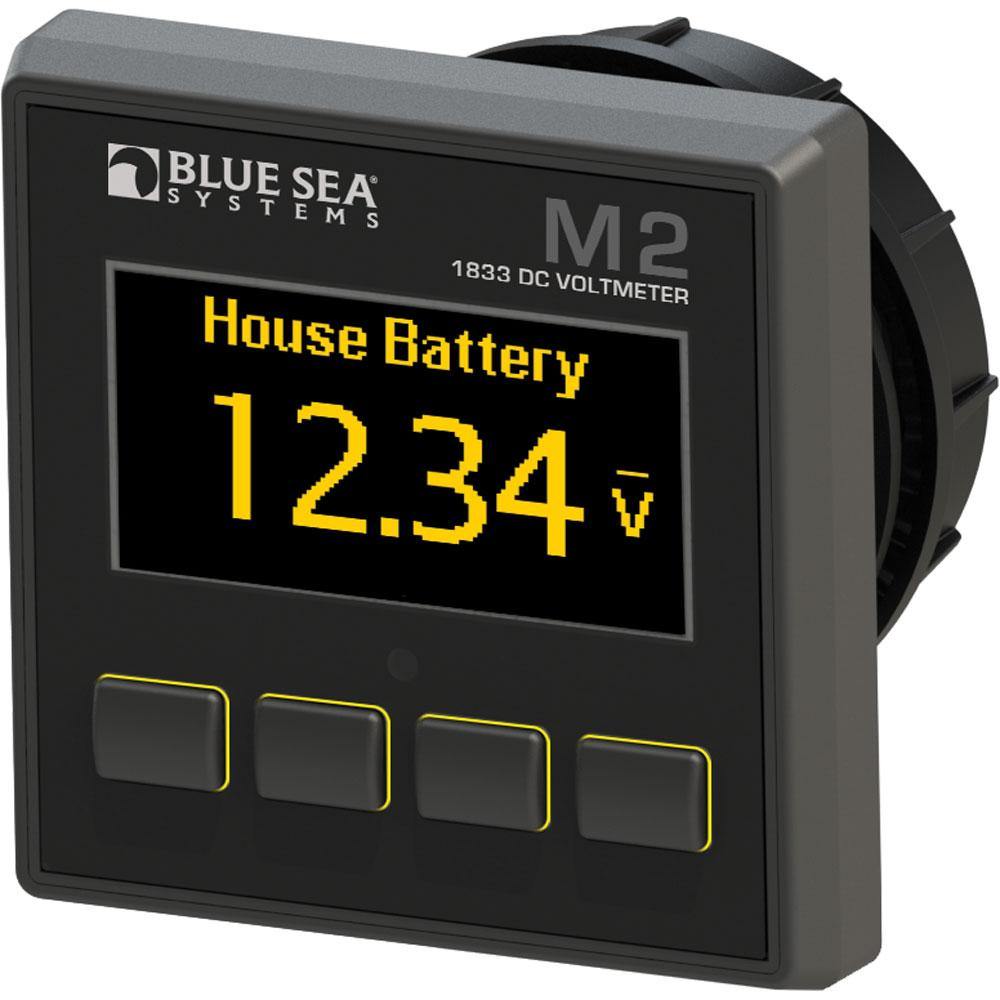 Blue Sea 1833 M2 DC Voltmeter [1833] - Bulluna.com