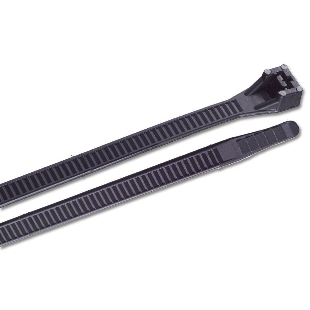 Ancor 15" UV Black Heavy Duty Cable Zip Ties - 25 Pack [199259] - Bulluna.com