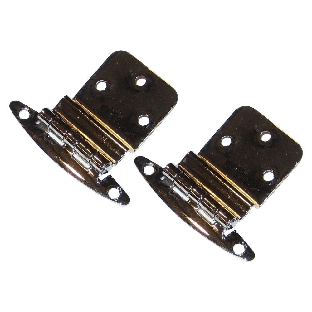 Perko Chrome Plated Brass 3/8" Inset Hinges [0271DP0CHR] - Bulluna.com