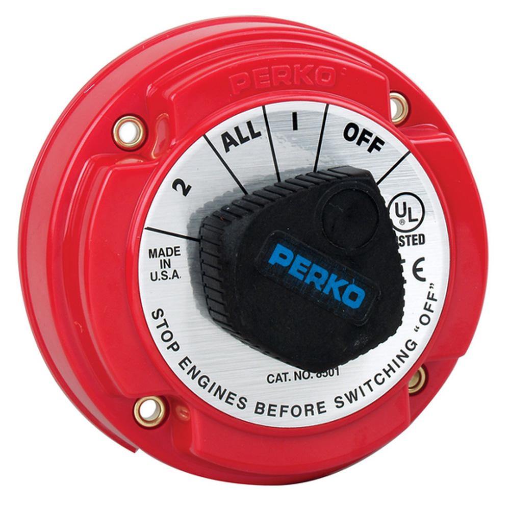 Perko Medium Duty Battery Selector Switch - 250A Continuous [8501DP] - Bulluna.com