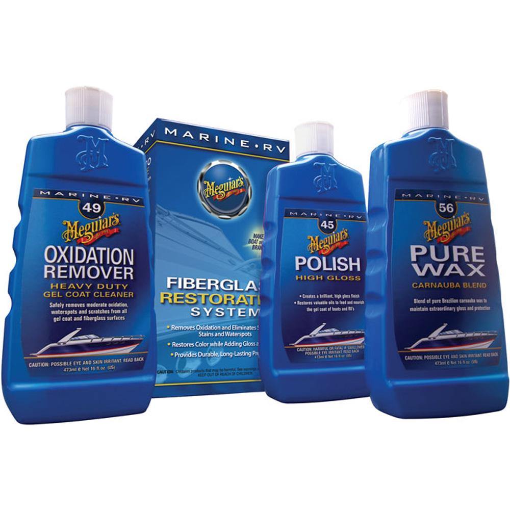 Meguiar's MG Fiberglass Oxidation Removal Kit [M4965] - Bulluna.com