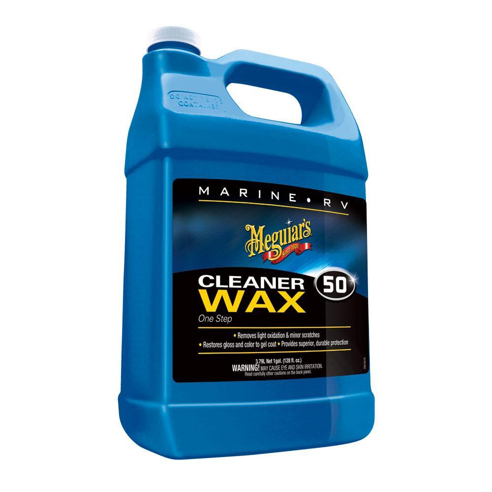 Meguiar's #50 Boat/RV Cleaner Wax - Liquid 1 Gallon [M5001] - Bulluna.com