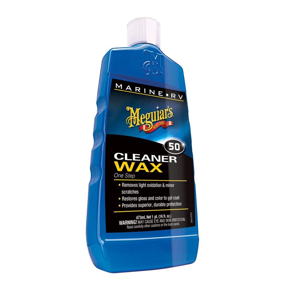 Meguiar's #50 Boat/RV Cleaner Wax - Liquid 16oz [M5016] - Bulluna.com