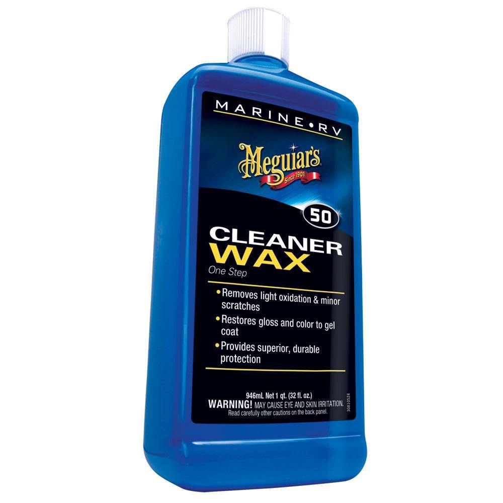 Meguiar's #50 Boat/RV Cleaner Wax - Liquid 32oz [M5032] - Bulluna.com