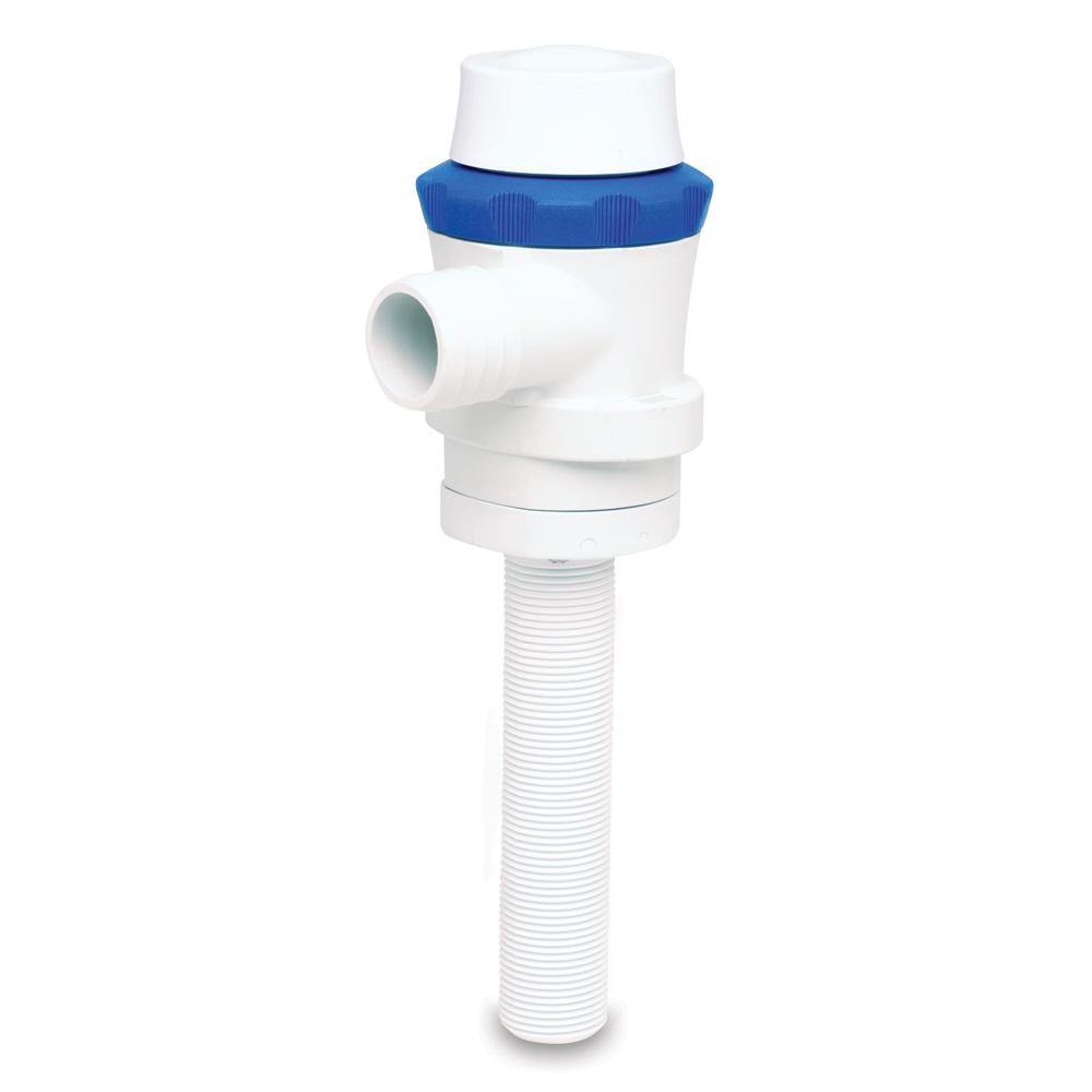 Shurflo by Pentair PIRANHA Straight Port Aerator 600 Livewell Pump - 12 VDC, 600 GPH [357-012-10] - Bulluna.com