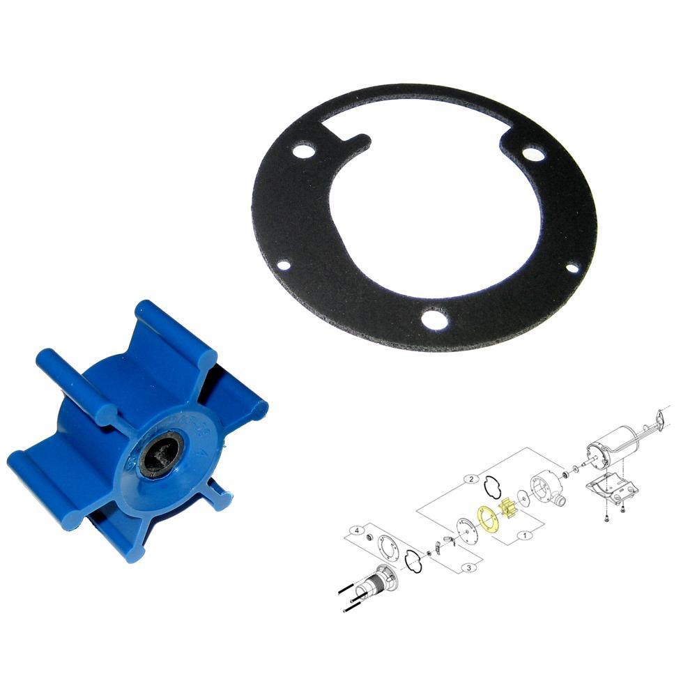 Shurflo by Pentair Macerator Impeller Kit f/3200 Series - Includes Gasket [94-571-00] - Bulluna.com