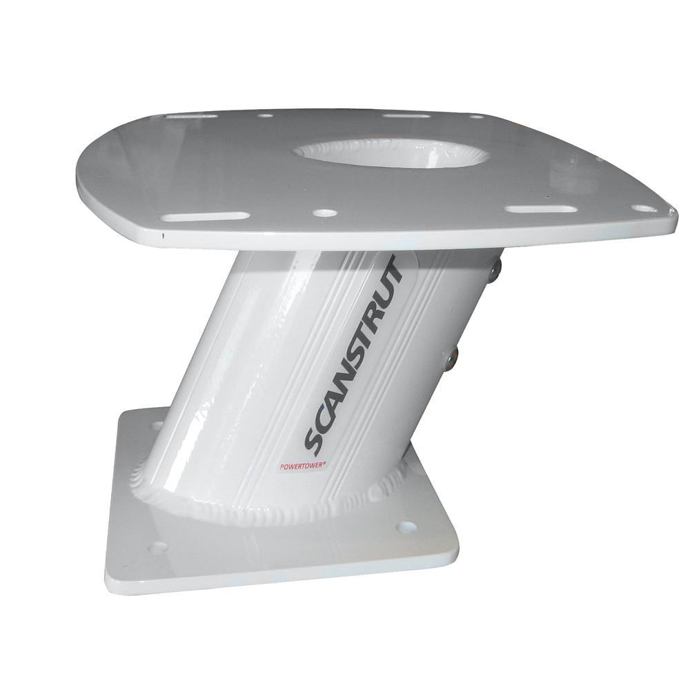 Scanstrut 10" Aluminum PowerTower f/2kW/4kW Raymarine; Garmin & Navico 3G/4G Radomes [APT-250-01] - Bulluna.com