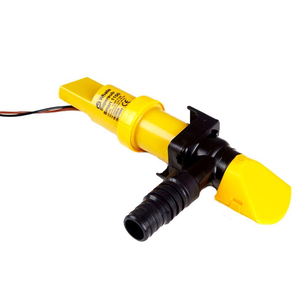 Whale Supersub 12V 1100GPH Low Profile Automatic Bilge Pump [SS1212] - Bulluna.com