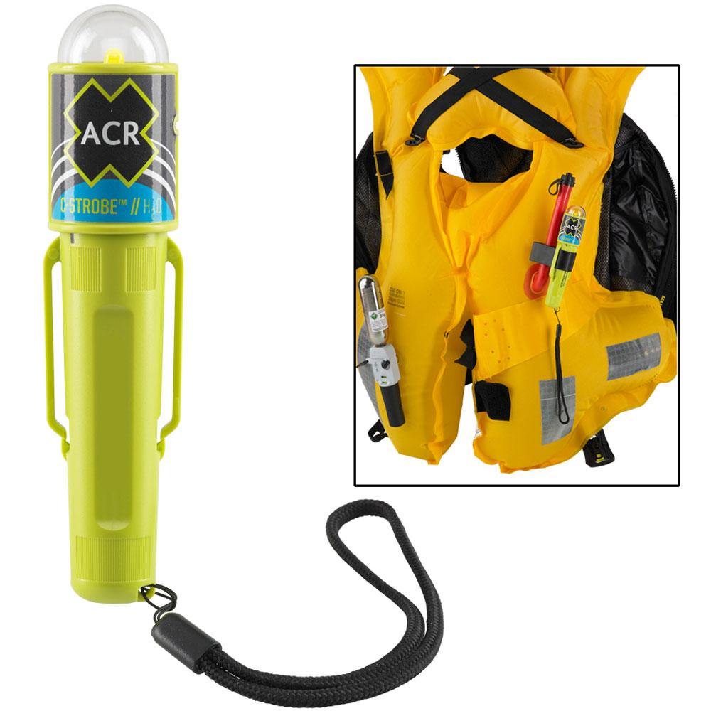 ACR C-Strobe H20 - Water Activated LED PFD Emergency Strobe w/Clip [3964.1] - Bulluna.com