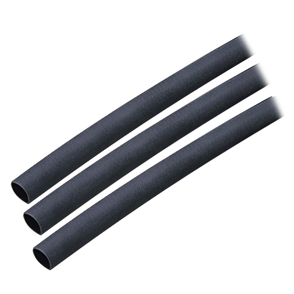 Ancor Adhesive Lined Heat Shrink Tubing (ALT) - 1/4" x 3" - 3-Pack - Black [303103] - Bulluna.com