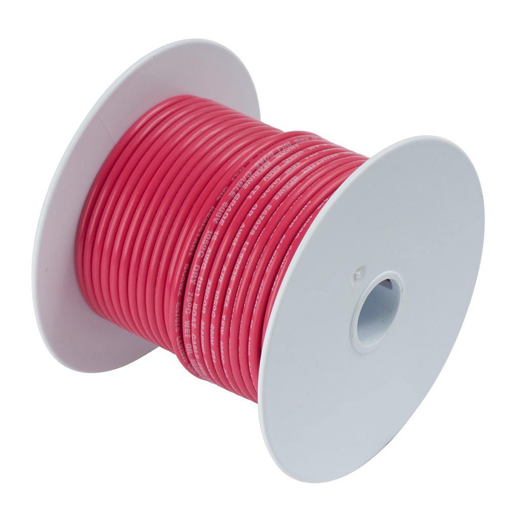 Ancor Red 1/0 AWG Tinned Copper Battery Cable - 50' [116505] - Bulluna.com