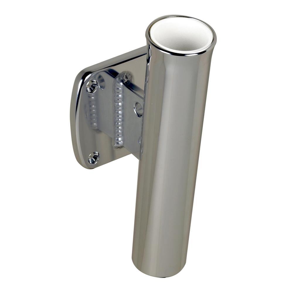 C.E. Smith Single Aluminum 5 Degree Transom Mount Rod Holder [53750] - Bulluna.com