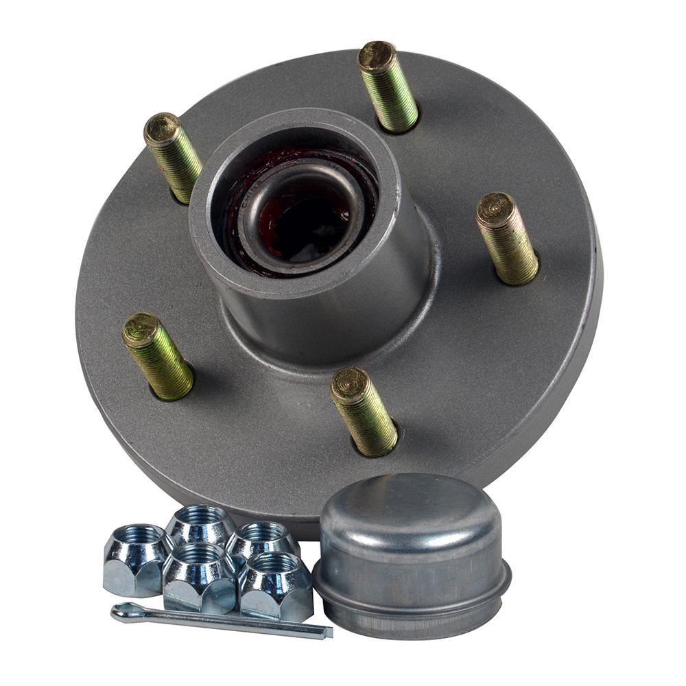 C.E. Smith Trailer Hub Kit - 1-3/8" x 1-1/16" Tapered - 5 x 4-1/2" Galvanized [13515] - Bulluna.com