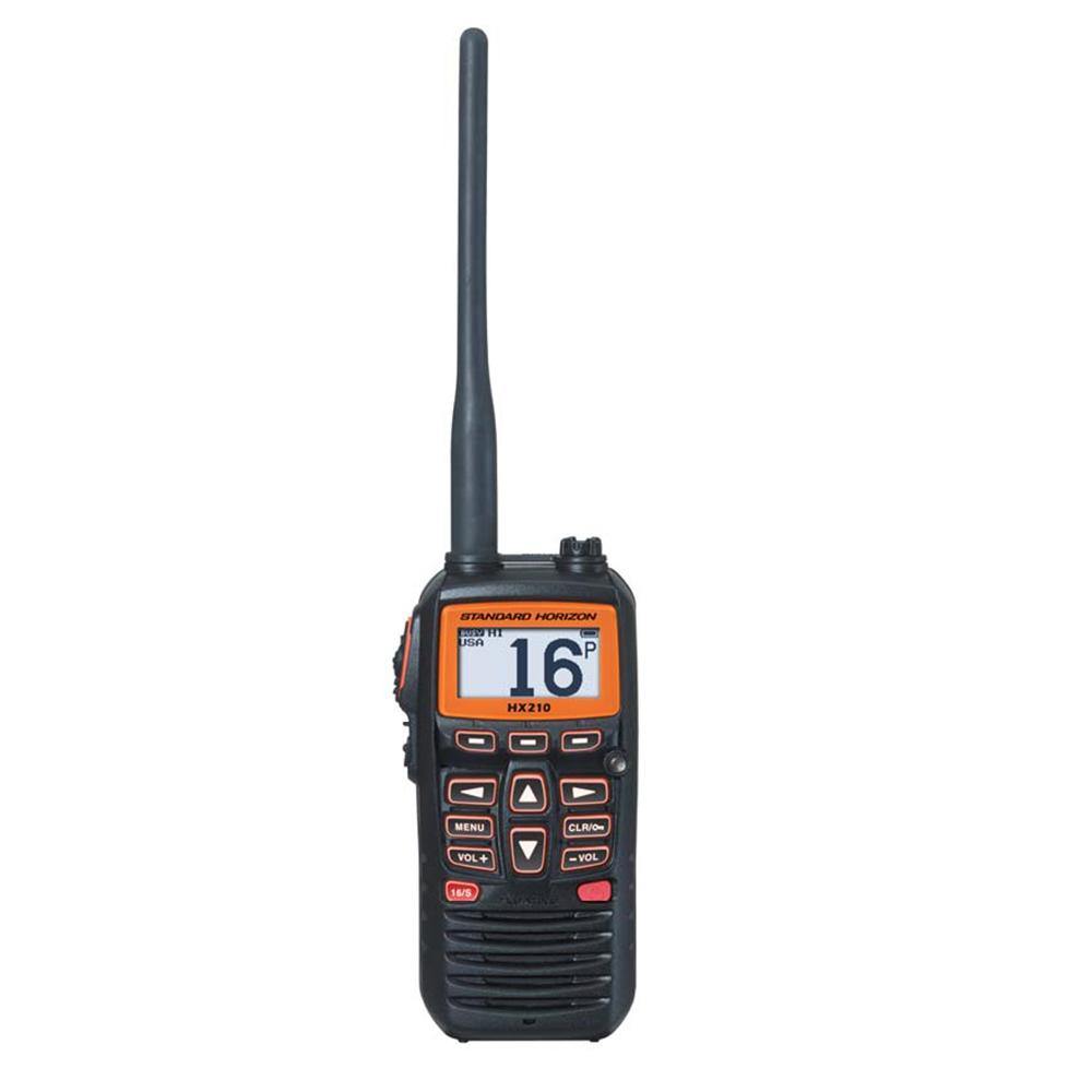 Standard Horizon HX210 6W Floating Handheld Marine VHF Transceiver [HX210] - Bulluna.com