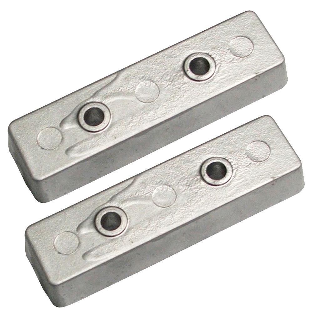 Tecnoseal TEC-BNT Bennett Trim Tab Anode - Zinc - Pair [TEC-BNT] - Bulluna.com