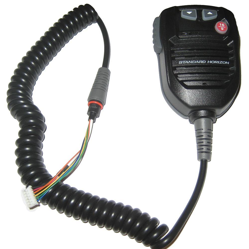 Standard Horizon Replacement VHF Mic f/GX2000B, GX2100B, GX2150B, GX2200B - Black [CS2308402] - Bulluna.com