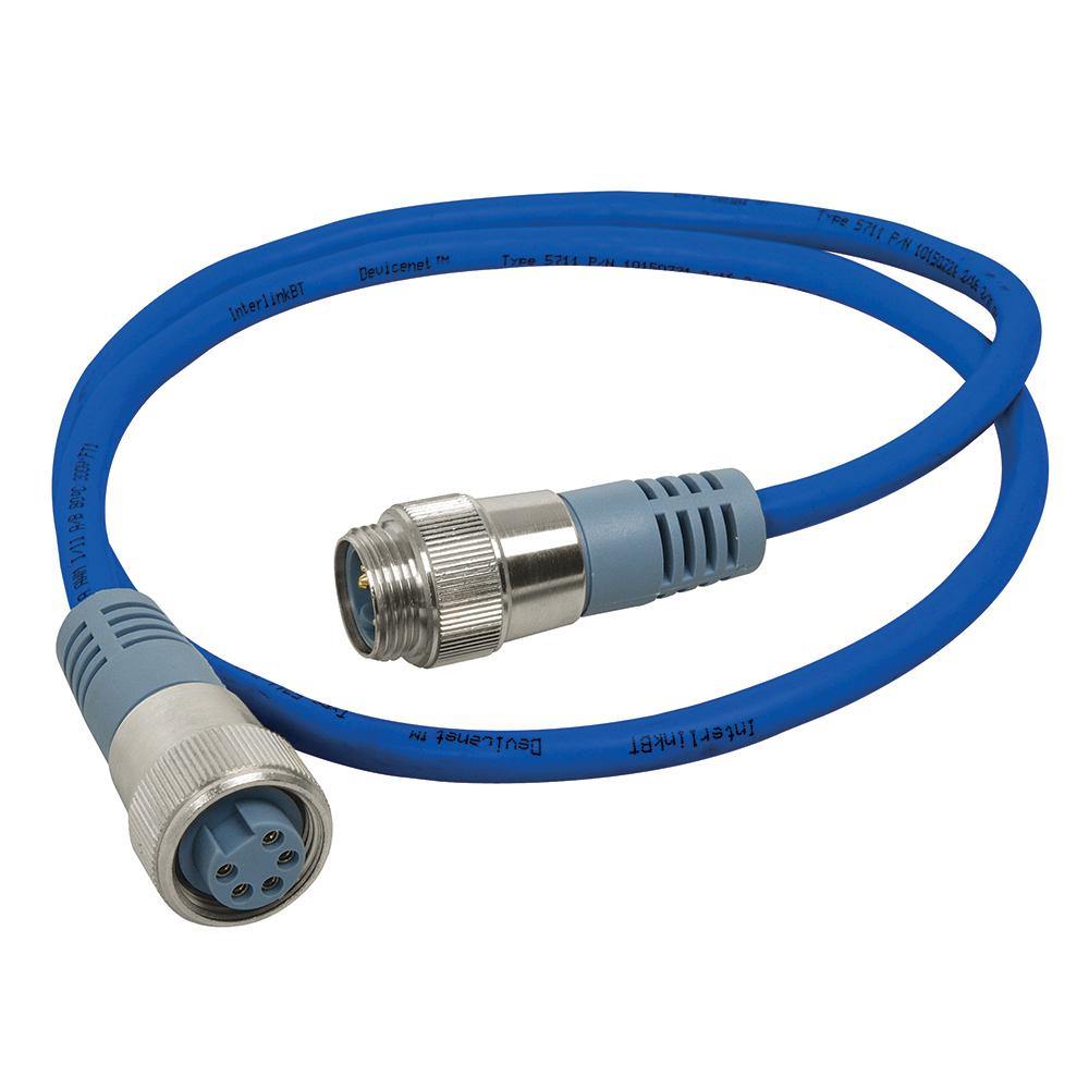 Maretron Mini Double Ended Cordset - Male to Female - 5M - Blue [NM-NB1-NF-05.0] - Bulluna.com