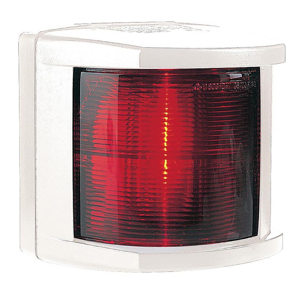 Hella Marine Port Navigation Light - Incandescent - 2nm - White Housing - 12V [002984385] - Bulluna.com