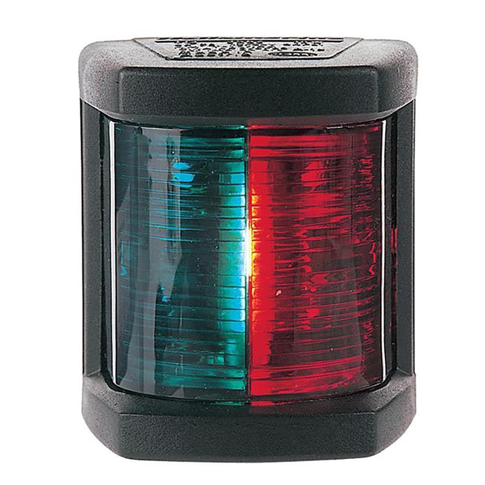 Hella Marine Bi-Color Navigation Lamp- Incandescent - 1nm - Black Housing - 12V [003562045] - Bulluna.com