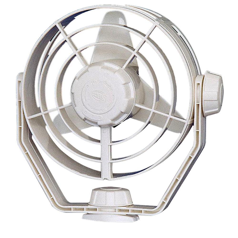 Hella Marine 2-Speed Turbo Fan - 12V - White [003361022] - Bulluna.com