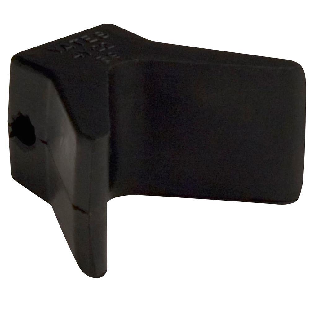 C.E. Smith Bow Y-Stop - 2" x 2" - Black Natural Rubber [29552] - Bulluna.com