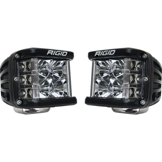 RIGID Industries D-SS Series PRO Flood LED Surface Mount - Pair - Black [262113] - Bulluna.com