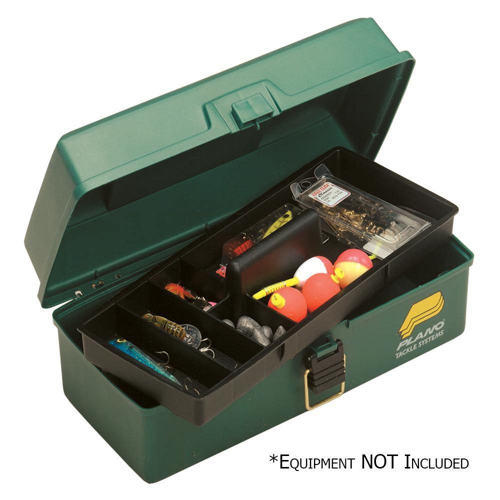 Plano One-Tray Tackle Box - Green [100103] - Bulluna.com