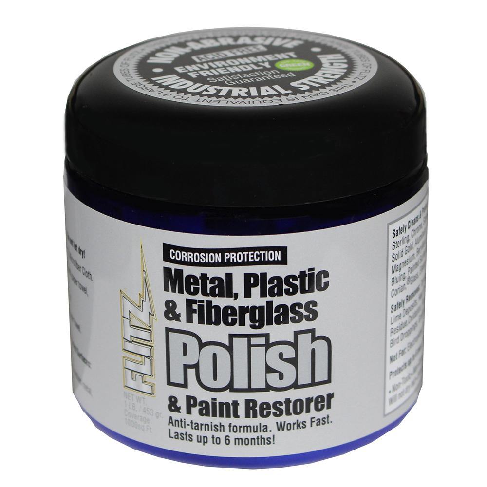 Flitz Metal, Plastic  Fiberglass Polish Paste - 1.0lb [CA 03516-6] - Bulluna.com