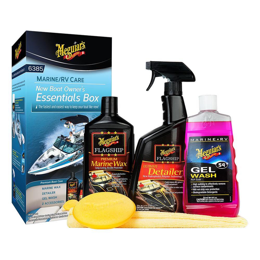 Meguiars New Boat Owners Essentials Kit [M6385] - Bulluna.com