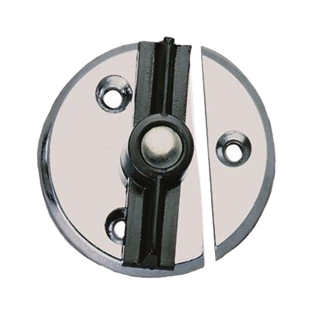 Perko Door Button w/Spring [1216DP0CHR] - Bulluna.com